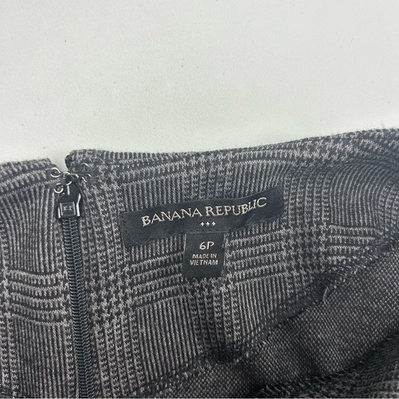 Banana Republic Novelty plaid knot wrap sheath dress - Picture 4 of 13